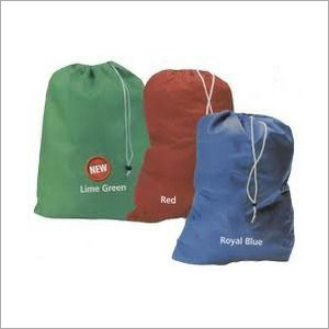 Colored Laundry Drawstring Bag Design: Plained