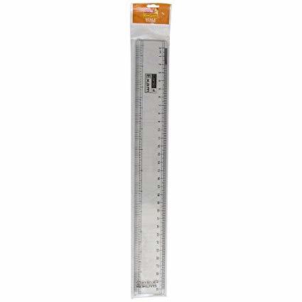 प्लास्टिक स्केल साइज़: 30 Cm
