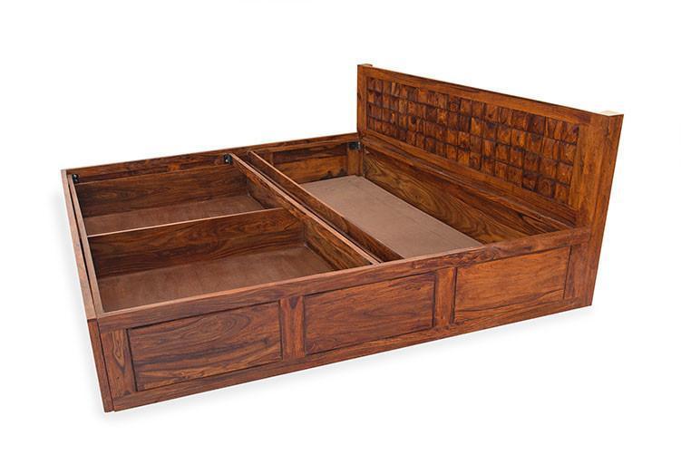 Solid Wood Bed Bowley Diamond Carpenter Assembly
