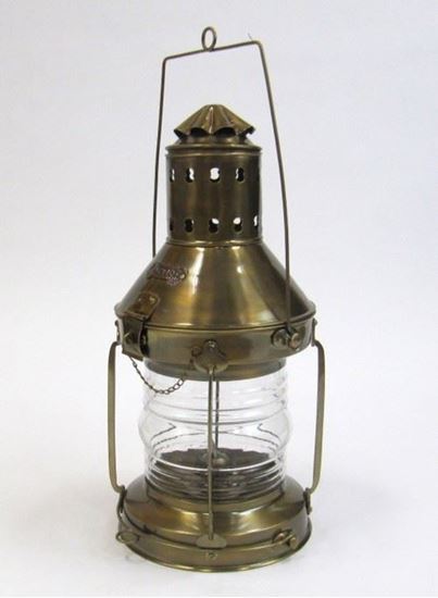 Solid Brass Anchor Lamp Oil Lamp