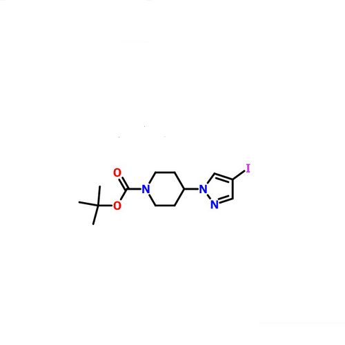 1-piperidinecarboxylic Acid, 4-(4-iodo-1h-pyrazol-1-yl)-, 1,1-dimethylethyl Ester Cas No: 877399-73-0