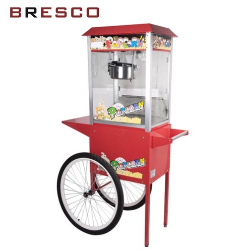 Semi Automatic Popcorn Machine With Cart