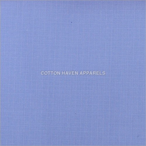 Blue Cotton Shirting Fabric