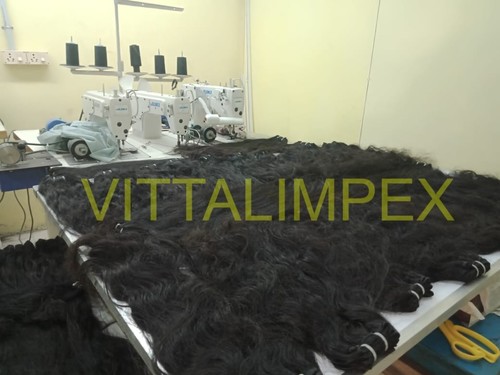 Indian Temple Raw Human Hair Length: 10-30 Inch (In)