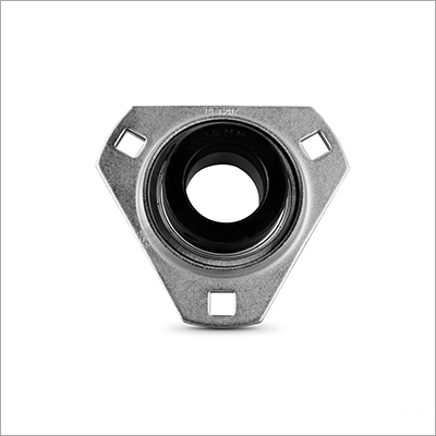 Triangle Flange Unit Pressed Steel Mounted Bearing Deep Groove