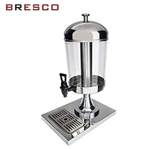Juice Dispenser - 7L Volumetric Capacity, Stainless Steel & ABS Construction, Manual Operation, Steel Finish