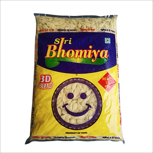 Easily Digestible 3D Badminton Shape Papad