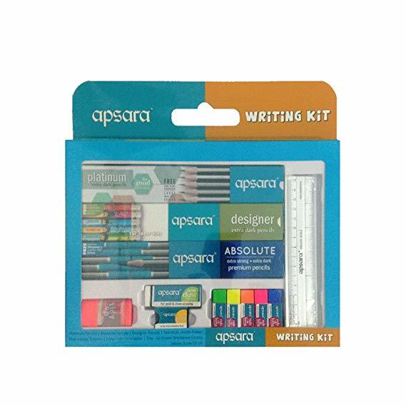 Apsara Writing Kit - Premium Quality Material | Ergonomic Design, Smooth Writing Experience, Versatile Use