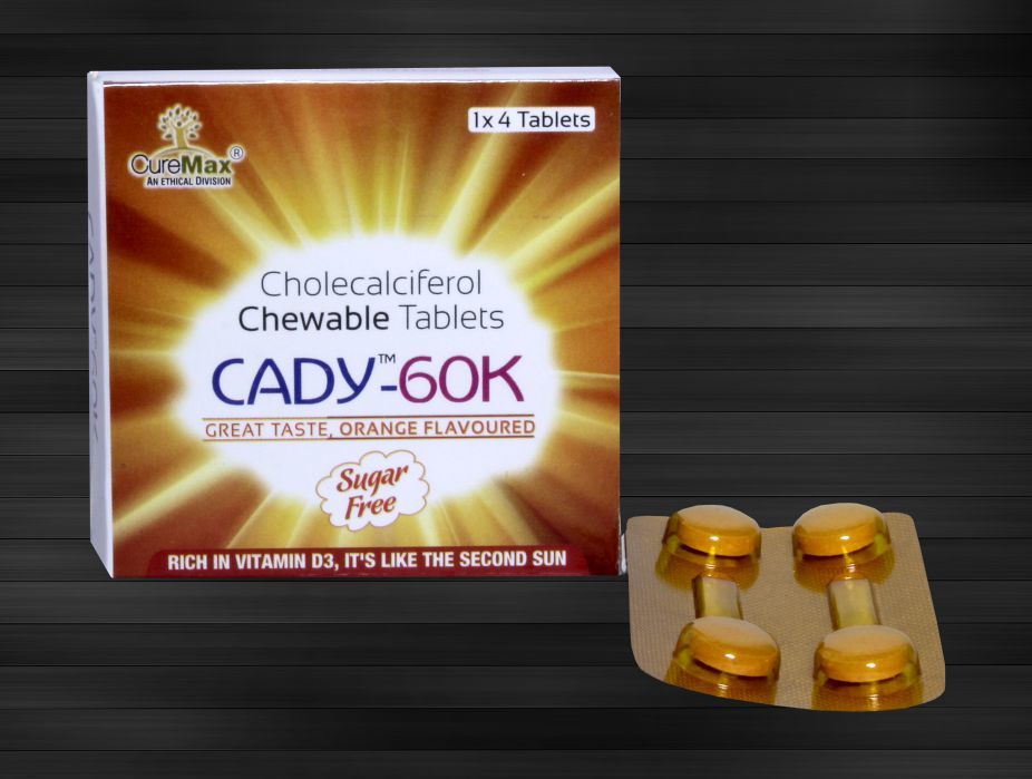 Cholecalciferol( Vit-d3 ) 60.000 I.u Mouth Dissolving Tablet Health Supplements