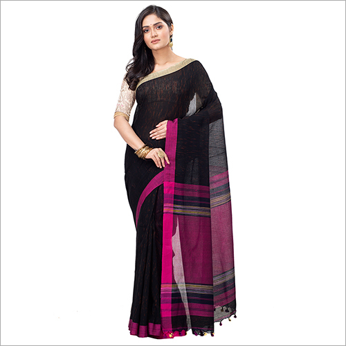 Available In Different Colors Ladies Fancy Soft Cotton Saree