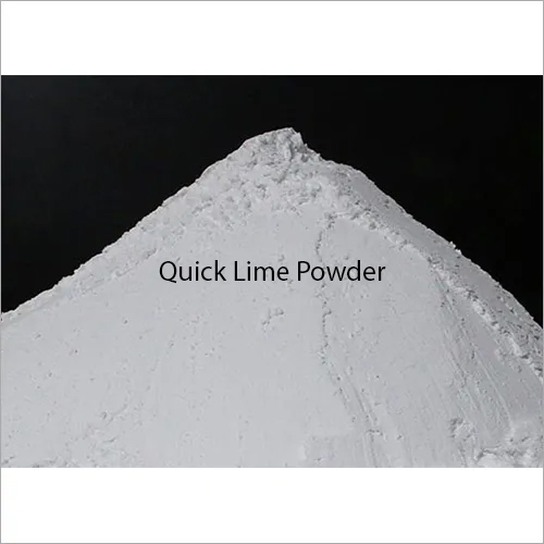 Quick Lime Powder - 98% Purity, 40 kg PP Bag | Available CaO 85%, Acid Insoluble SiO2 1.5%, 250 Mesh, Ideal for Food, Chemicals, and Power Stations