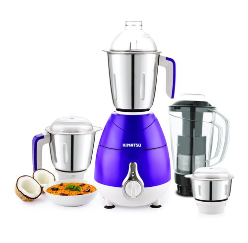 Purple & White Mixer Grinder