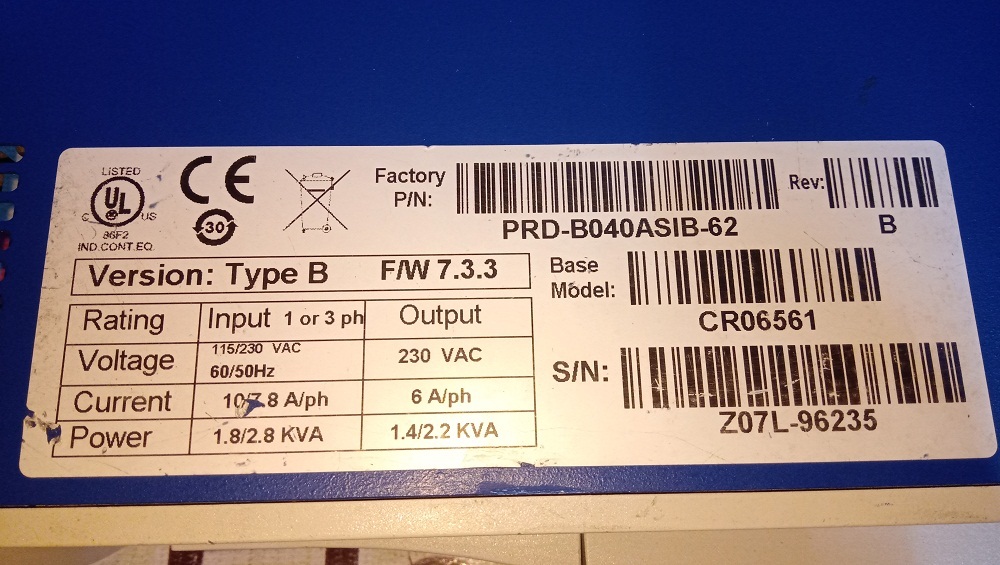 Kollmorgen Servo Drive Cr06561 B