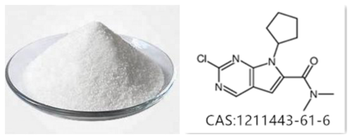 7H-Pyrrolo[23-D]Pyrimidine-6-Carboxamide 2-Chloro-7-Cyclopentyl-Nn-Dimethyl 1211443-61-6 Chemical Name: 1-((4-Chloro-5-5-3-4-5-6-Tetrahydro-[1-1-Biphenyl]-2-Yl)Methyl)