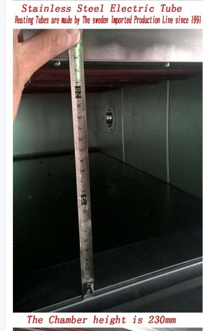 Gas Baking Oven 3 Deck Height: 1720 Millimeter (Mm)