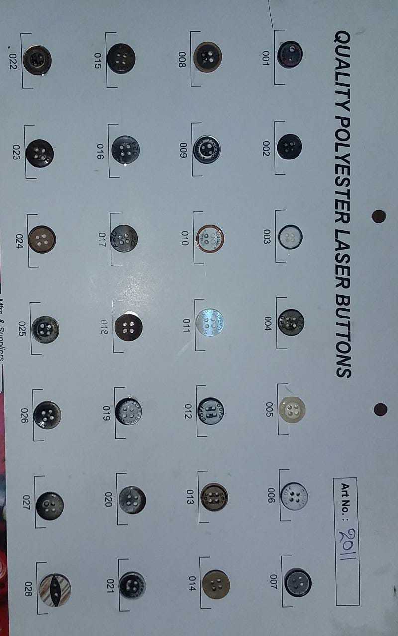 Fancy Shirt Buttons Laser - Polyester Material, Customizable Size & Color | Tailored Logo Design By Garment Manufacturers