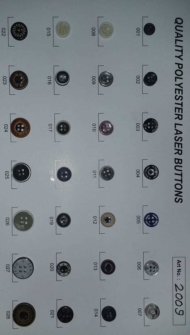 Fancy Shirt Buttons Laser - Polyester Material, Customizable Size & Color | Tailored Logo Design By Garment Manufacturers