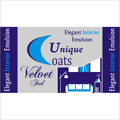 Elegant Interior Emulsion Paint Application: Commercial