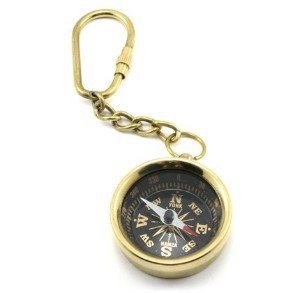 Compass Key Chain
