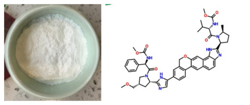 Api 99% Min Velpatasvir Powder Cas 1377049-84-7 Chemical Name: Methyl ((2s)-1-((2s