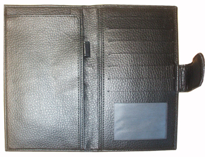 Genuine Leather Cheque Book Holder - Multi Color Customized Size | Formal Style Logo Embossing Available Individual Gift Packaging