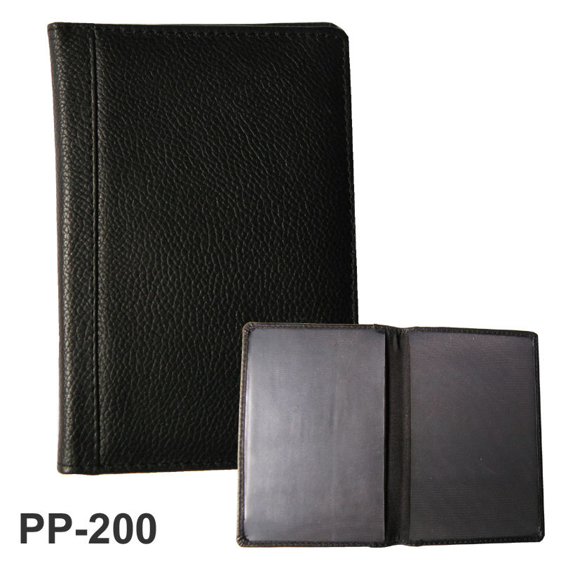 Genuine Leather Cheque Book Holder - Multi-color, Customized Size | Formal Style, Personalized Logo Embossing, Premium Quality Craftsmanship