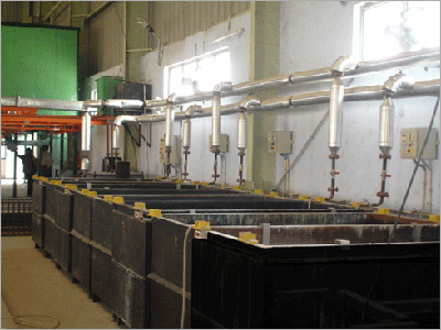 प्री ट्रीटमेंट लाइन स्प्रे और डिप