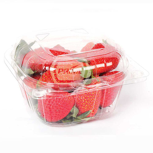 Transparent Clamshell Strawberry Punnet