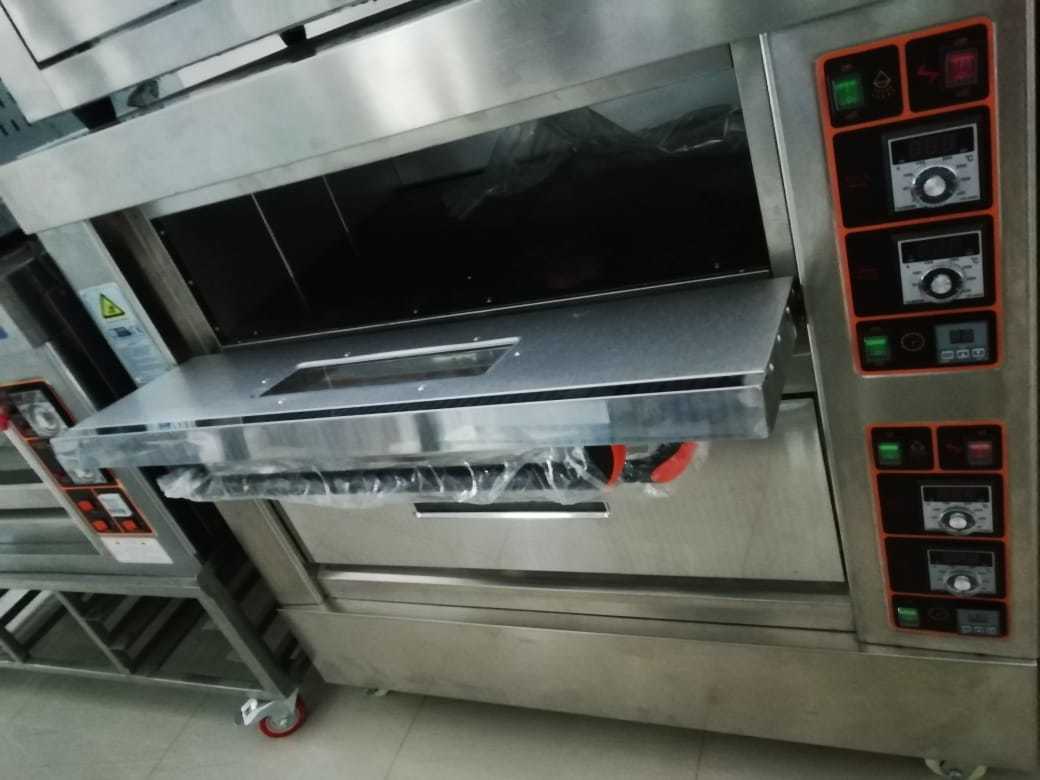 Electric Baking Oven 2 Deck Height: 1240 Millimeter (Mm)