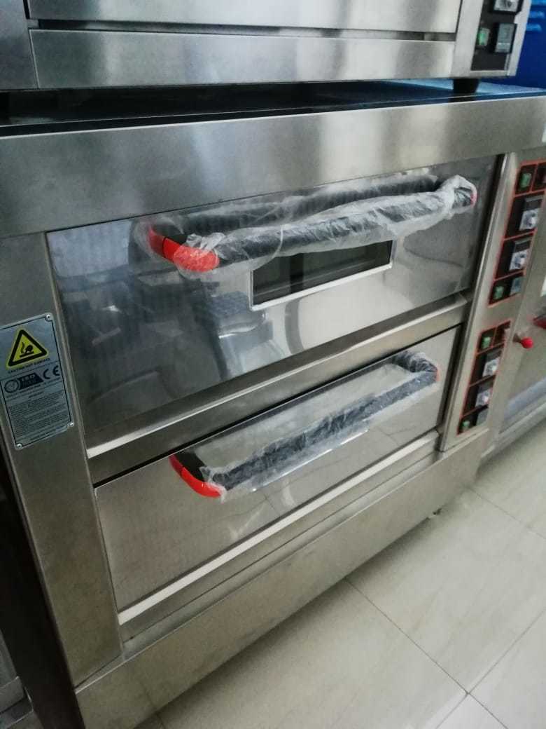 Electric Baking Oven 2 Deck Height: 1240 Millimeter (Mm)
