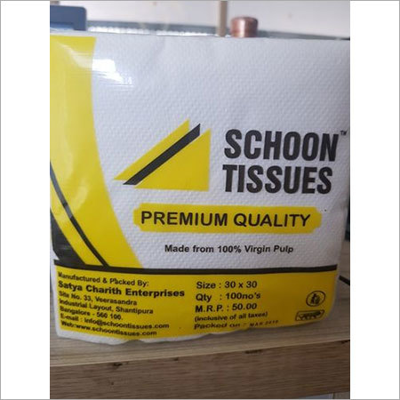 Paper White Tissue Napkin