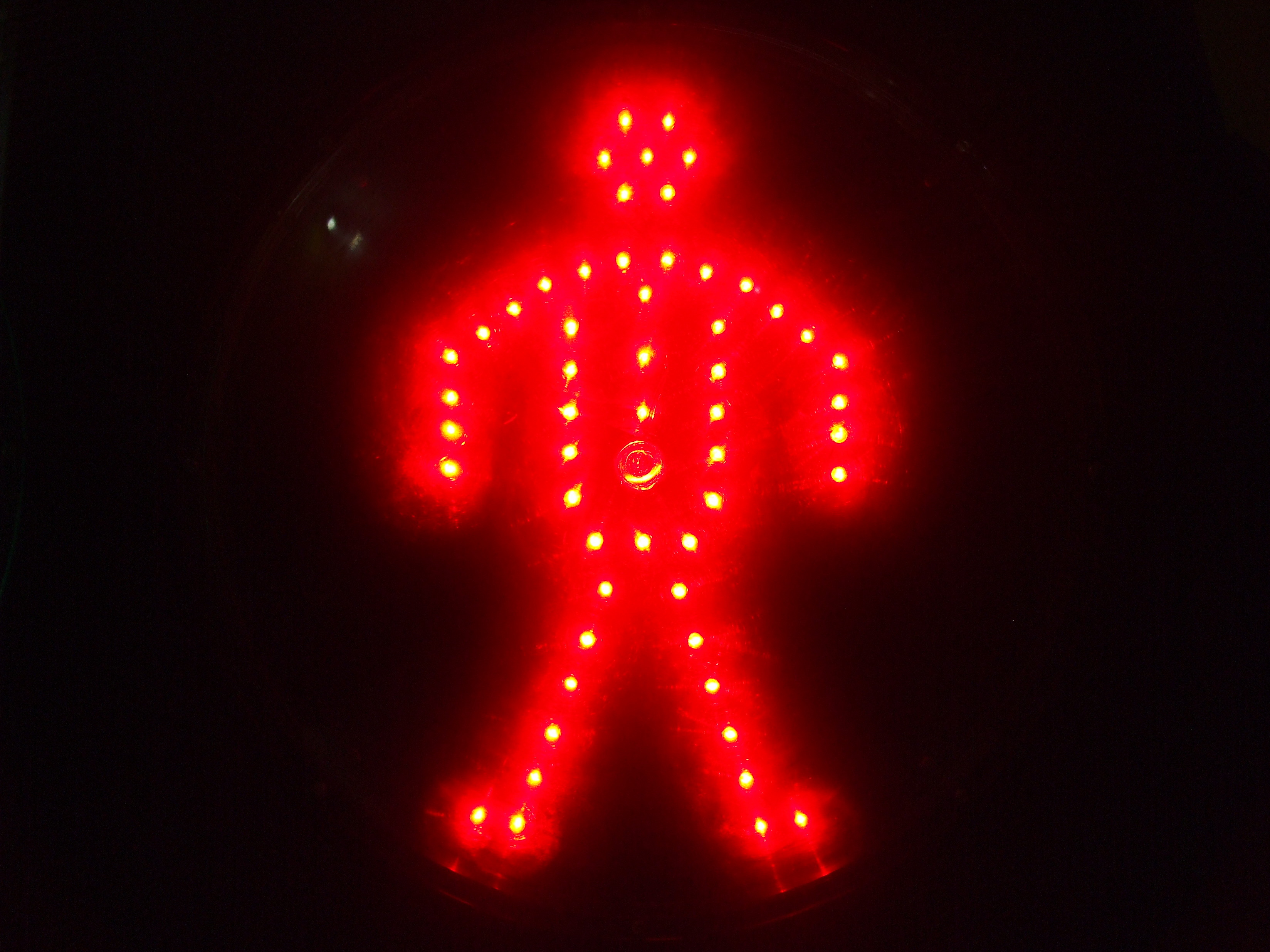 Pedestrian Red Traffic Signal