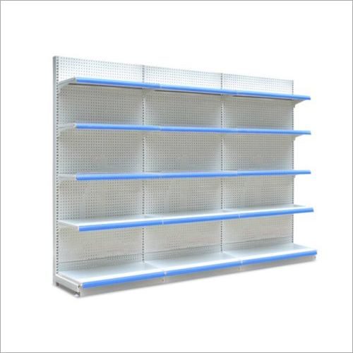 Wall Mounted Supermarket Display Rack - Light Duty, Customized Size, Painted Finish | Good Quality, Single Sided Design for Commercial Use