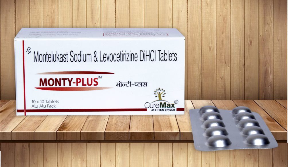 Levocetirizine & Montelukast - 5 Mg & 10 Mg Dispersible Tablets | Improve Breathing Disorders, Recommended For Asthma & Allergies, Suitable For Adults & Aged Individuals