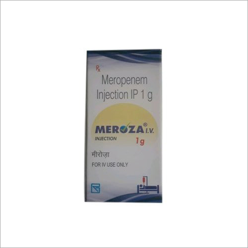 Meroza Injections - 1 g Powder Form | Antibiotic Function, Doctor Recommended Dosage, Suitable for All in Dry Storage
