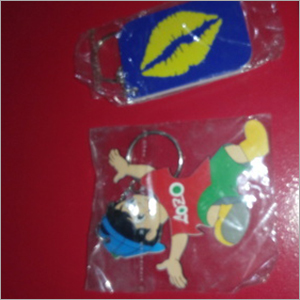 Acrylic Key Chain Badge Name - Acrylic Material, Customizable Size | Suitable For Residential & Commercial Applications