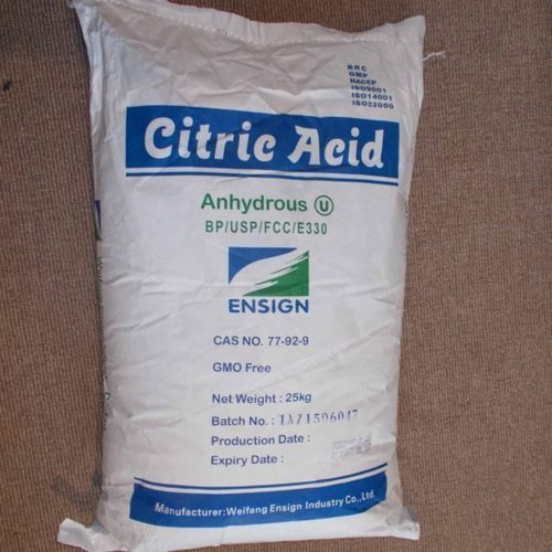 Citric Acid Anhydrous - Avanschem