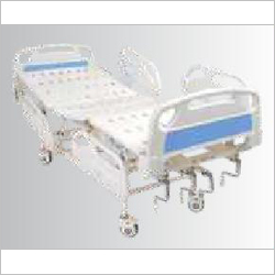 Manual ICU Bed - L2000mm x W*H | ABS & Steel, Height Adjustable 500-800mm, Comfortable Mattress, Durable Material, Smooth Movement, Safe Side Rails