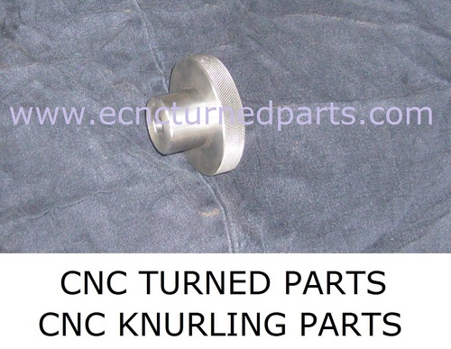 CNC टर्न्ड नूर्लिंग पार्ट्स जॉब वर्क