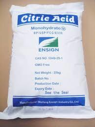 Citric Acid Monohydrate - 100% Purity White Crystalline Powder | Assay 99.5%-101% Highly Soluble In Water Preservative With Antioxidant Properties