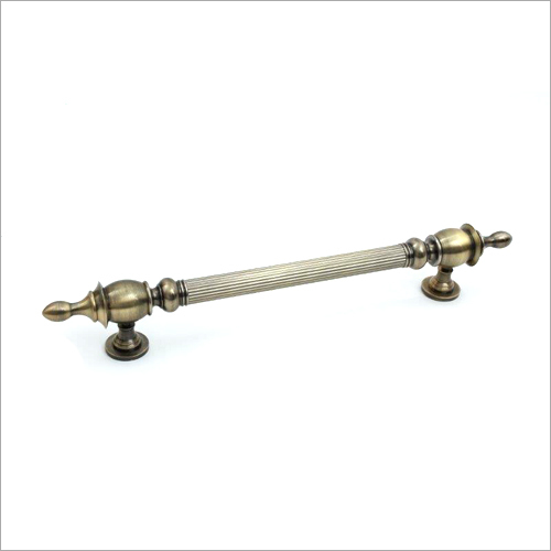 Antique Brass Door Pull Handle - Brass Material, Custom Size | Elegant Design for Door Fittings
