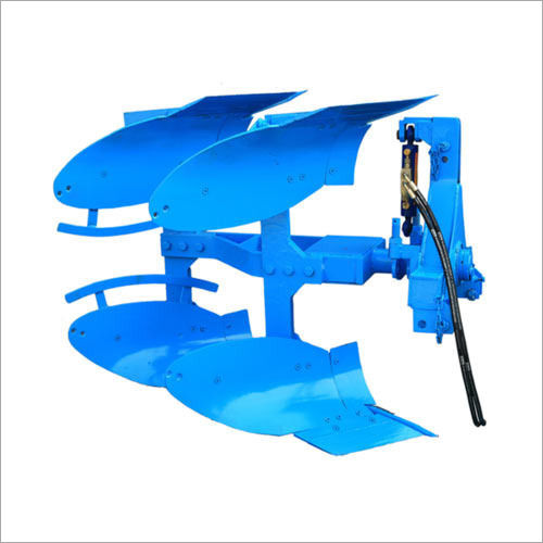 Blue Hydraulic Plough