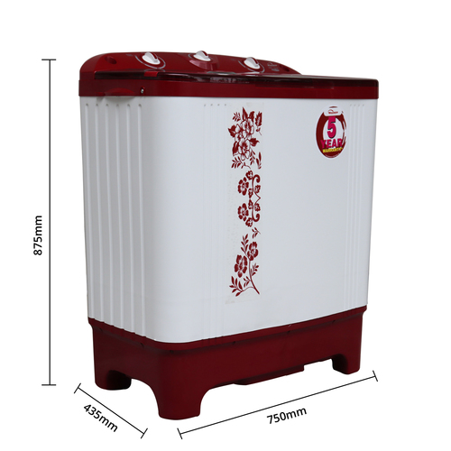 Washmatic Washing Machine - 6.50 KG Capacity | Electric Power Source, Energy Efficient Operation, Compact Design