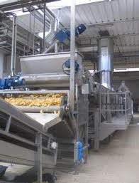 पूरी तरह से स्वचालित आलू के चिप्स लाइन