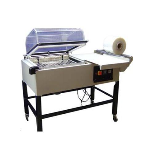 Shrink Chamber Machine - M.s., 1945x795x1080mm, Blue | Semi-automatic, 500-800 Pcs/hour, 4kw Power, Human Machine Interface, 1-year Warranty
