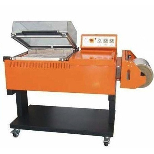 Shrink Chamber Machine - M.s., 1945x795x1080mm, Blue | Semi-automatic, 500-800 Pcs/hour, 4kw Power, Human Machine Interface, 1-year Warranty
