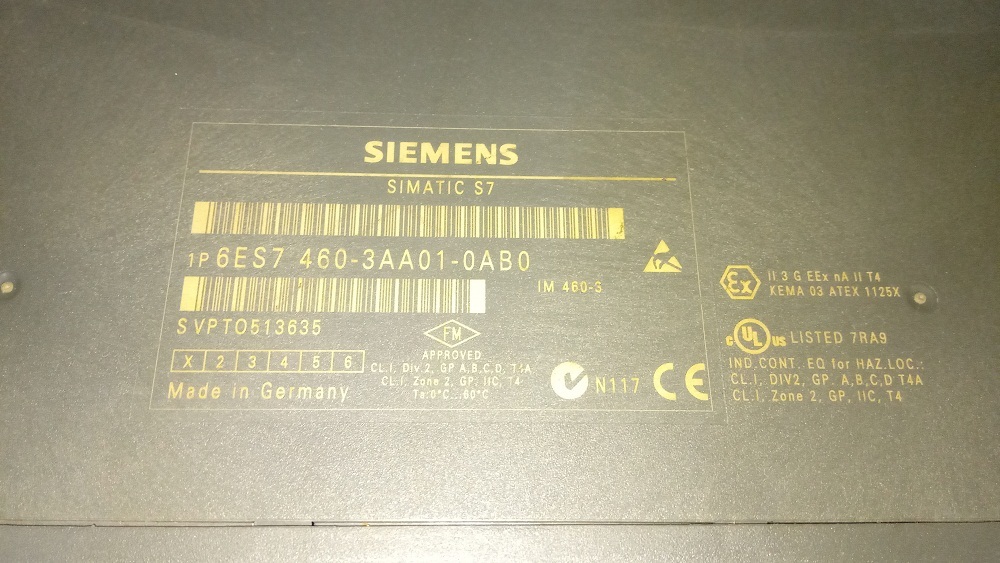 Siemens Simatic S7 400 Module 6es7 460-3aa01-0ab0
