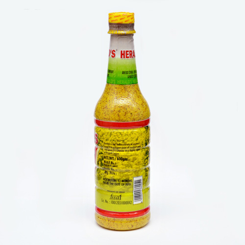 Mustard Sauce - Food Grade, Spicy Flavor, Semi Liquid Form, Packed In Plastic Bottle | Vegetarian, Class Ii Preservatives, Versatile For Cuisines