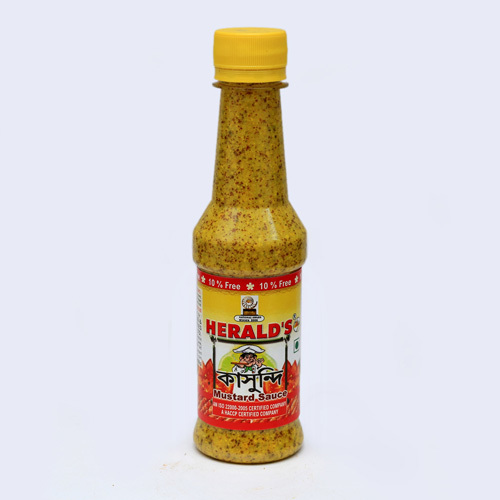 Mustard Sauce - Food Grade, Spicy Flavor, Semi Liquid Form, Packed In Plastic Bottle | Vegetarian, Class Ii Preservatives, Versatile For Cuisines