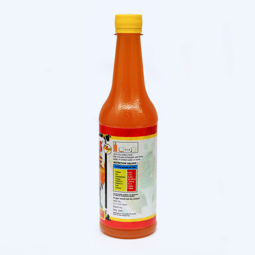 Orange Squash - Sweet Mango Essence In Refreshing Orange Juice | Boosts Immunity, Nutritious Summer Drink In Plastic Bottle
